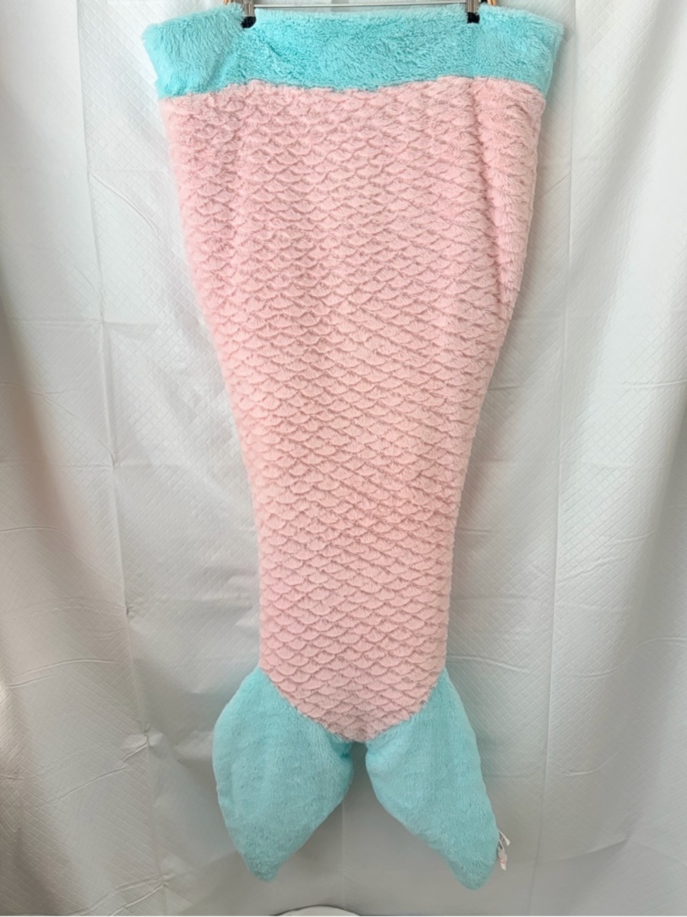 Authentic Kids Plush mermaid tail blanket